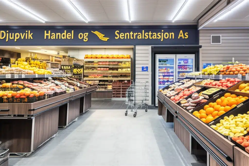 Djupvik Handel og Sentralstasjon AS - Nærbutikk og tjenester