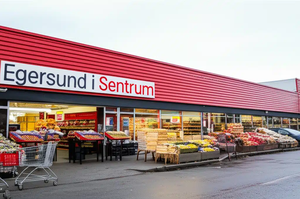 Egersund i Sentrum 1 Egersund sentrum: Utforsk byens pulserende hjerte