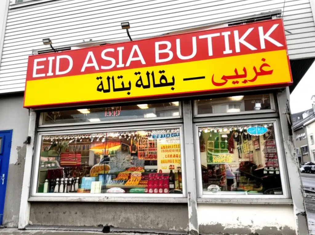 Eid Asia Butikk: Arabisk Dagligvarehandel i Norge