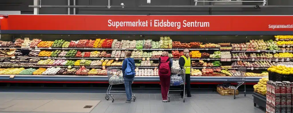 Supermarket i Eidsberg Sentrum