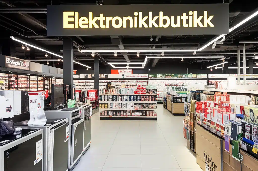 Elektronikkbutikk 1 Elektronikkbutikk: Utstyr og Tilbehør til Beste Priser