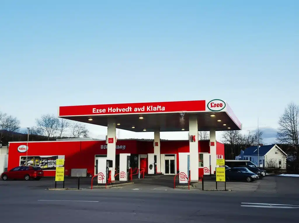 Esso Hotvedt avd Kløfta 1 Esso Hotvedt Kløfta: Bensinstasjon og Bilpleie