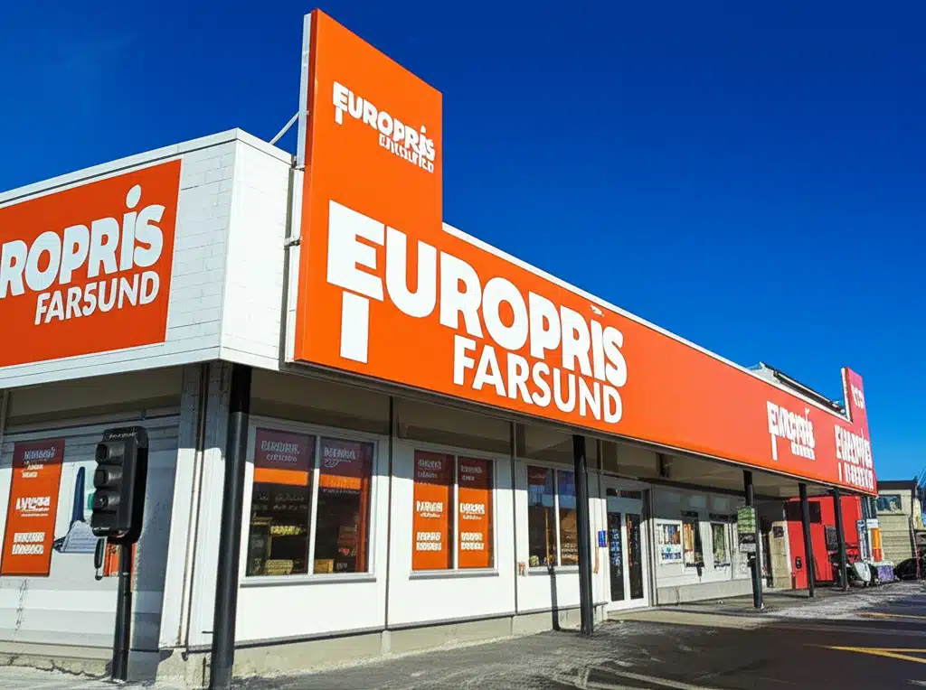 Europris Farsund 1 Europris Farsund: Butikk, Tilbud og Åpningstider