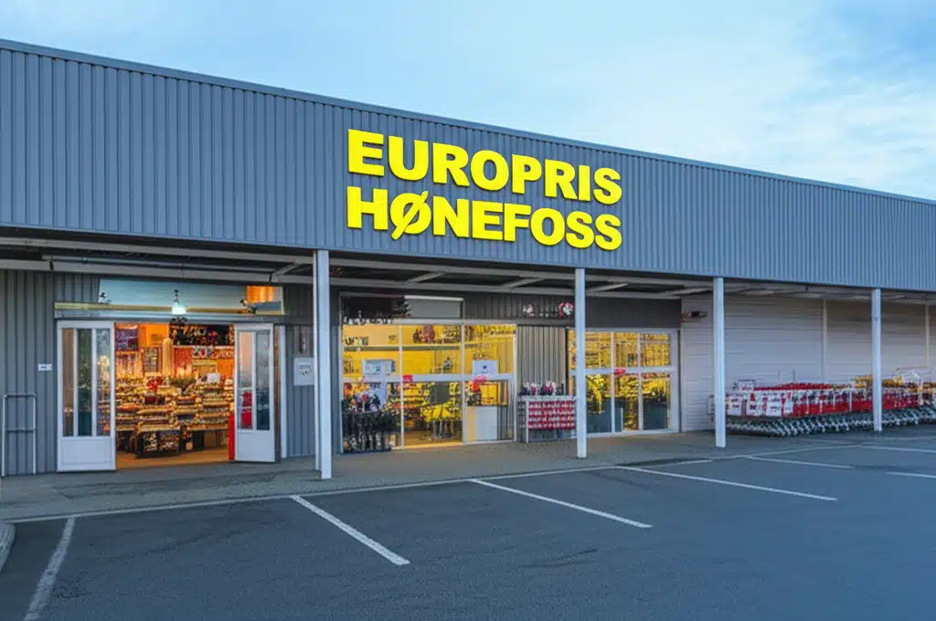 Europris Hønefoss 1 Europris Hønefoss: Butikk, Tilbud og Åpningstider