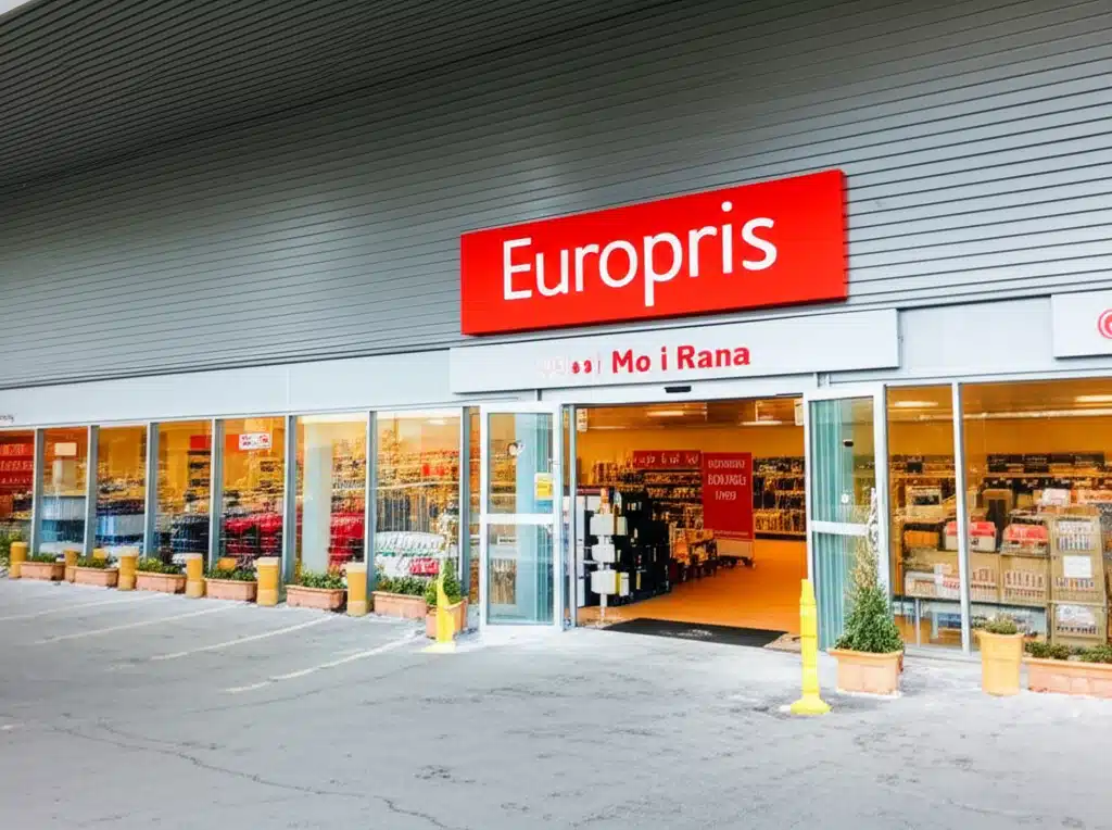 Europris Mo i Rana 1 Europris Mo i Rana: Butikk, Tilbud og Åpningstider