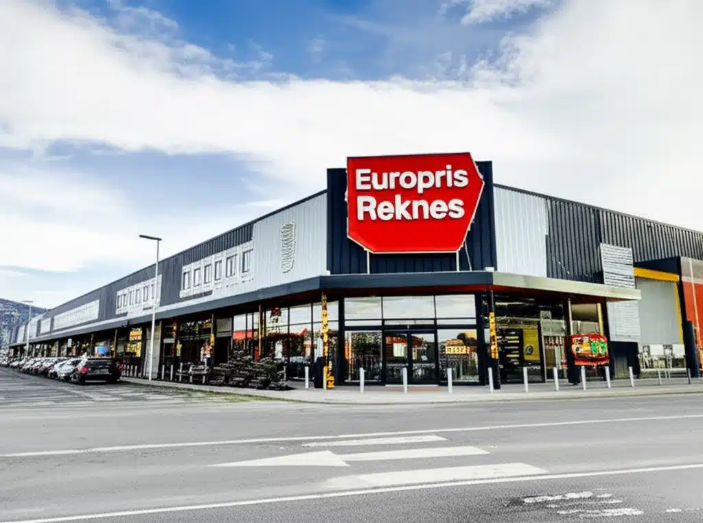 Europris Reknes 1 Europris Reknes: Nærbutikken din for rimelige handleopplevelser