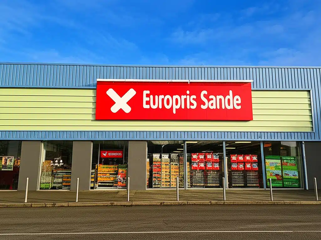 Europris Sande 1 Europris Sande: Tilbud, Åpningstider og Beliggenhet