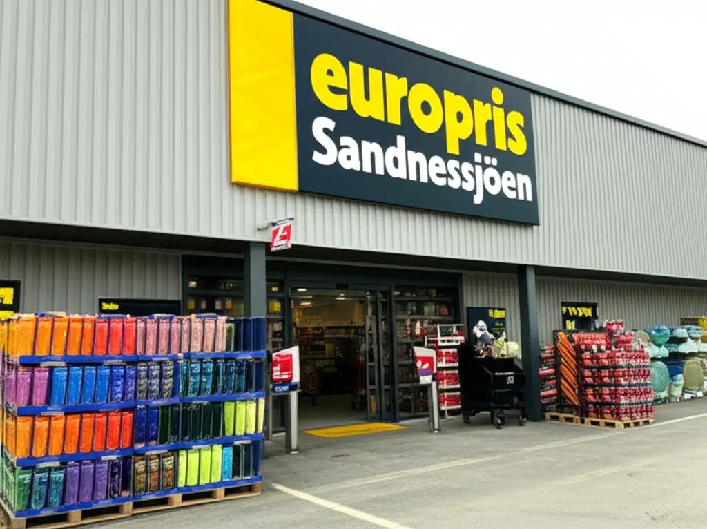 Europris Sandnessjøen 1 Europris Sandnessjøen: Butikk, Tilbud og Åpningstider