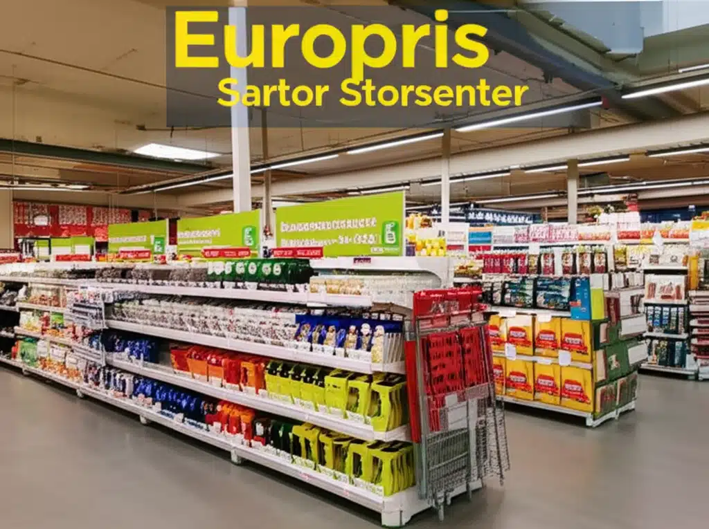Europris Sartor Storsenter 1 Europris Sartor Storsenter: Tilbud og shoppingopplevelse