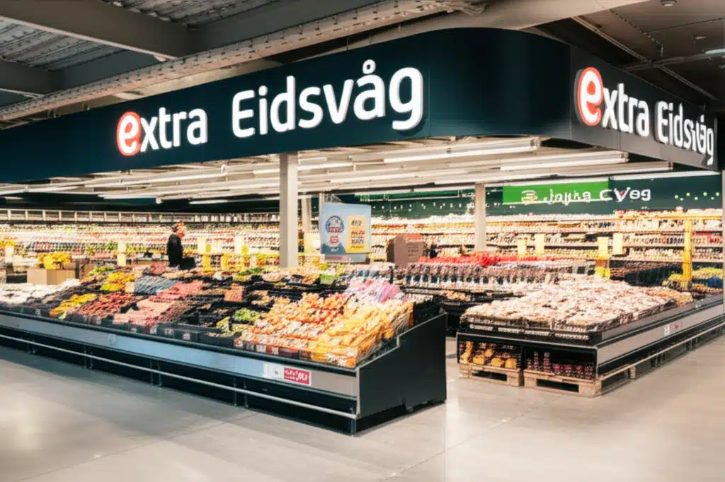 Extra Eidsvåg: Utsikt over byen og fjorden