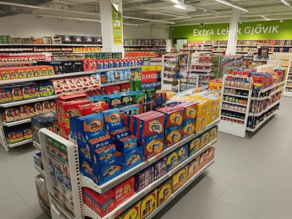 Extra Leker Gjøvik 1 Extra Leker Gjøvik: Deilig Godteri og Snacks i Byen