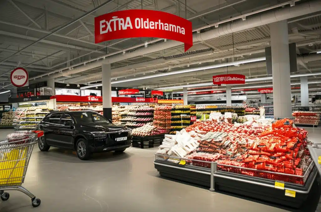 Extra Olderhamna: Utsikt over den historiske havna