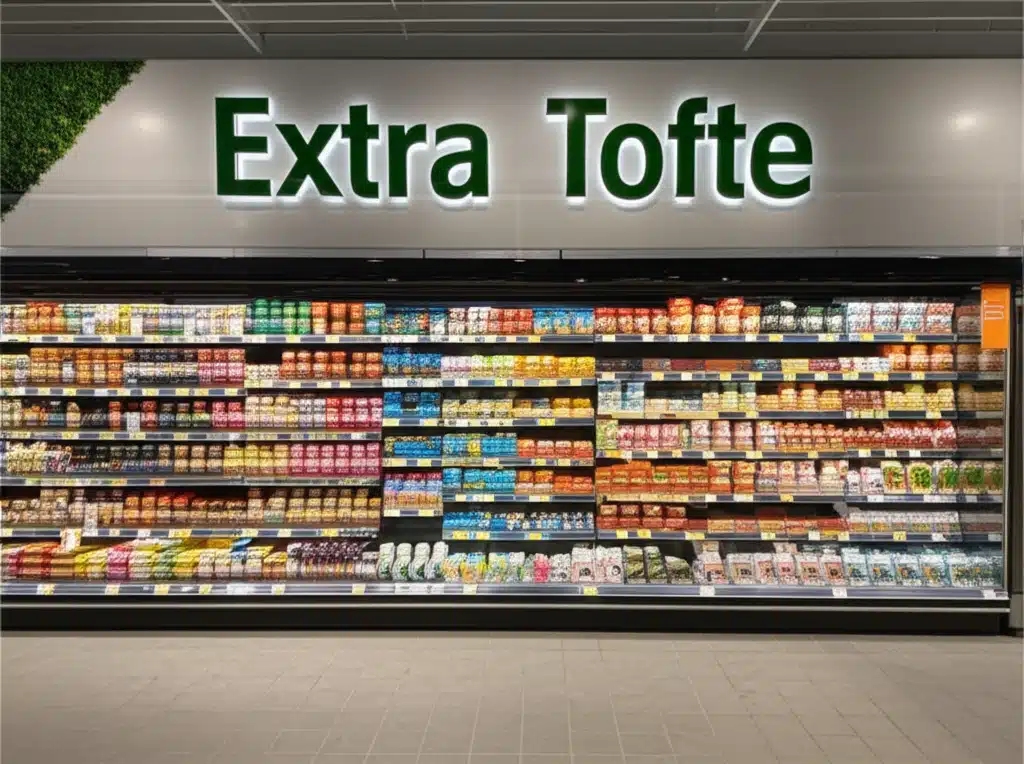 Extra Tofte 1 Extra Tofte: Utsikt over den pittoreske landsbyen i Norge