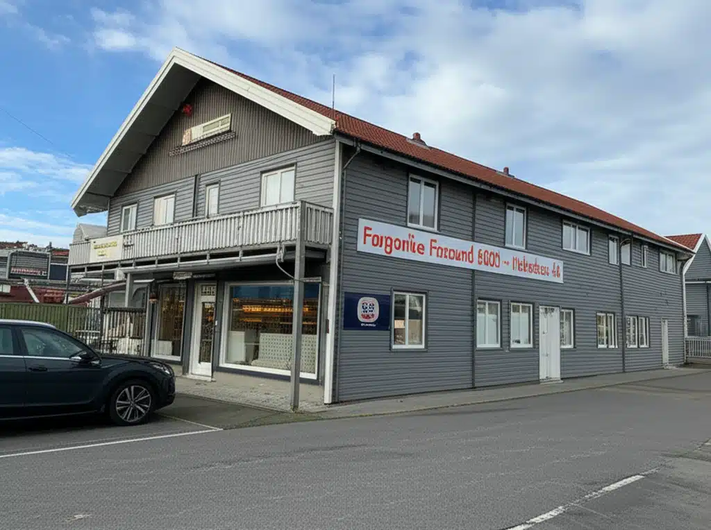Fargerike Farsund - Malerbua AS 1 Farsund Malerbua AS: Fargerikt malingsprosjekt i norsk by