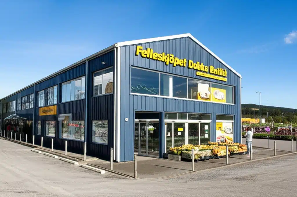 Felleskjøpet Dokka Butikk 1 Felleskjøpet Dokka Butikk: Nærbutikk med lokalt utvalg