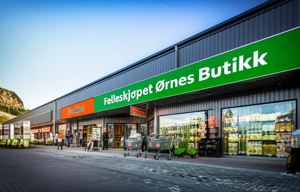 Felleskjøpet Ørnes Butikk 1 Felleskjøpet Ørnes Butikk: Nærbutikk med alt du trenger