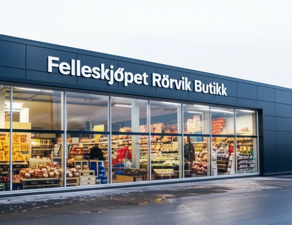 Felleskjøpet Rørvik Butikk 1 Felleskjøpet Rørvik Butikk: Nærbutikk med bredt utvalg