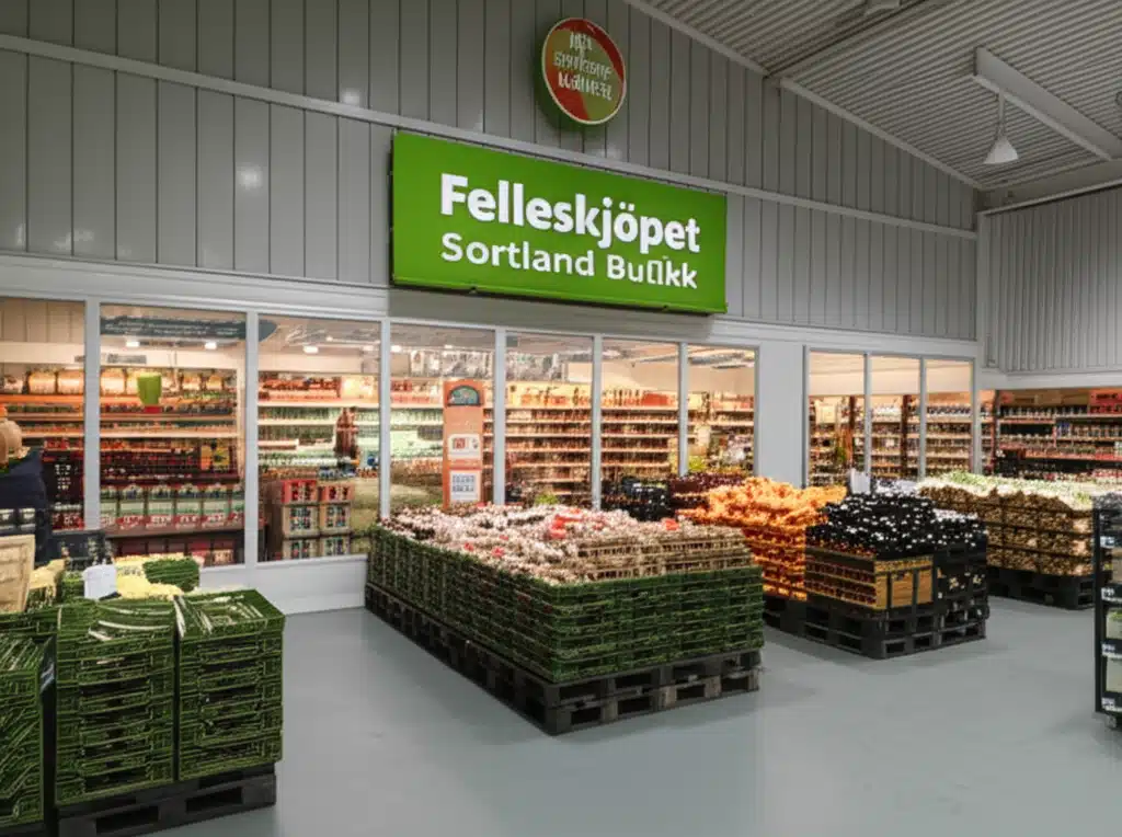 Felleskjøpet Sortland Butikk 1 Felleskjøpet Sortland Butikk: Nærbutikk med lokalt og ferskt utvalg