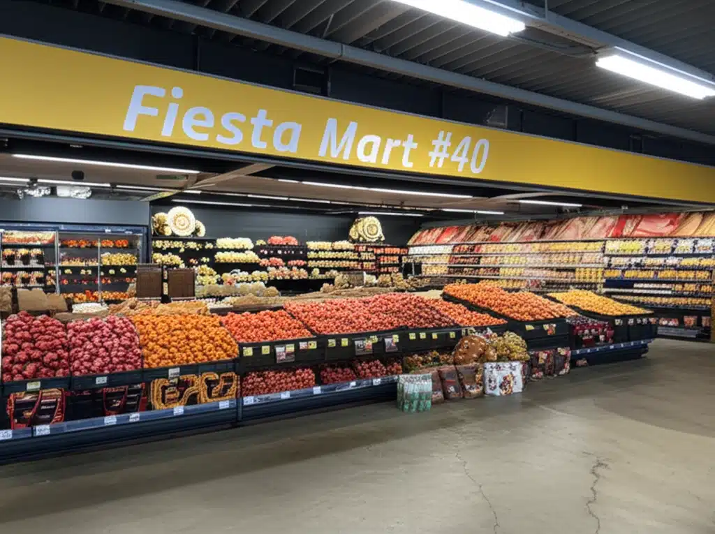 Fiesta Mart #40 1 Fiesta Mart #40: Festlig stemning og utvalg i butikk