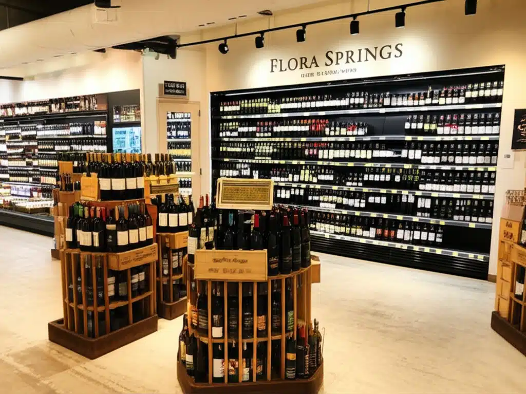 Flora Springs Wine Tasting Room 1 Flora Springs Wine Tasting Room – Smak opplevelse