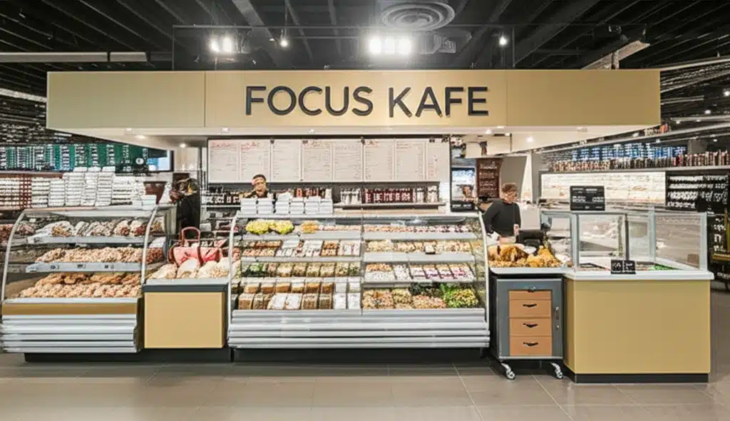 Focus Kafe 1 Focus Kafe: Et innbydende sted for konsentrasjon og kaffe.