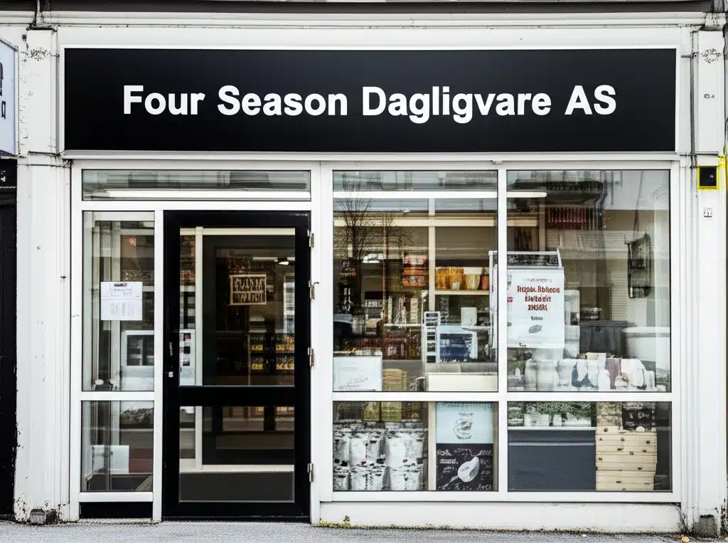Four Season Dagligvare AS 1 Four Season Dagligvare AS: Nærbutikk med ferske varer