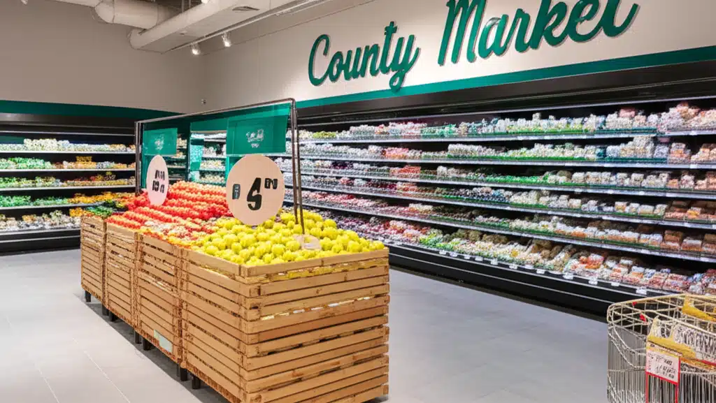 Fylkesmarkedet: Nærmatbutikk, dagligvarer og ferske produkter