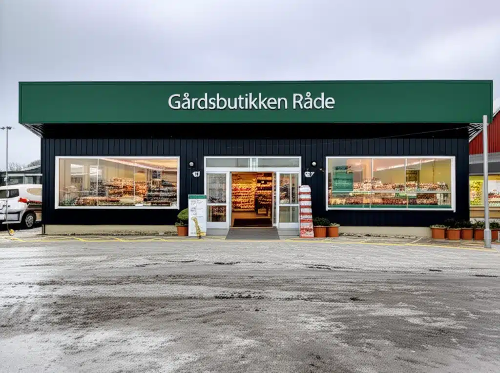 Gårdsbutikken Råde 1 Gårdsbutikken Råde: Friske, lokale produkter fra gården