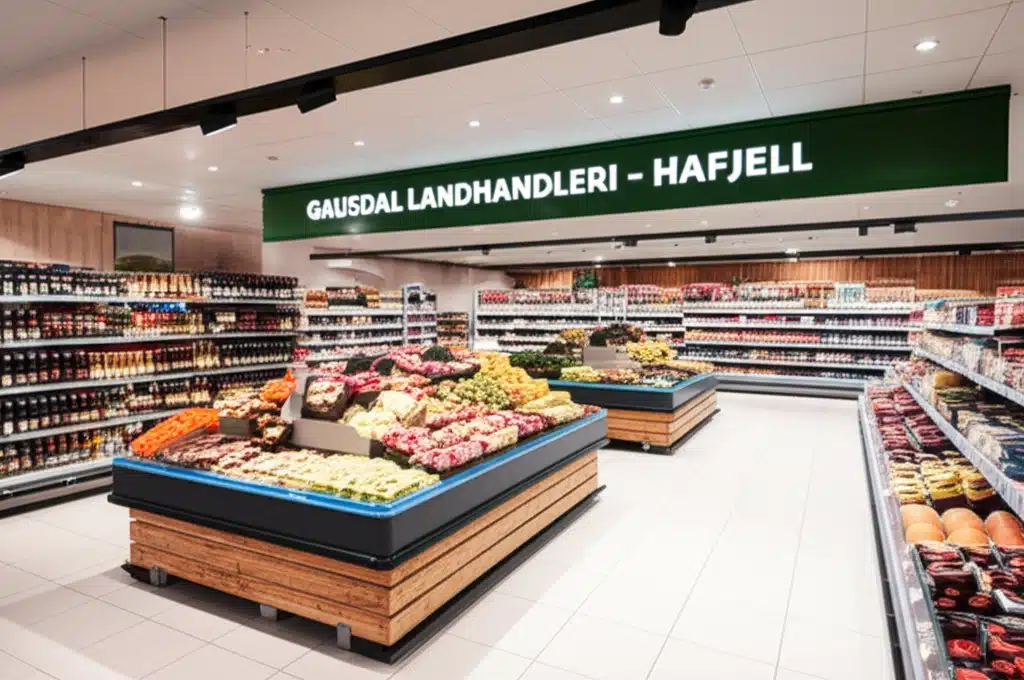 Gausdal Landhandleri i Hafjell - Tradisjonell norsk matvarebutikk