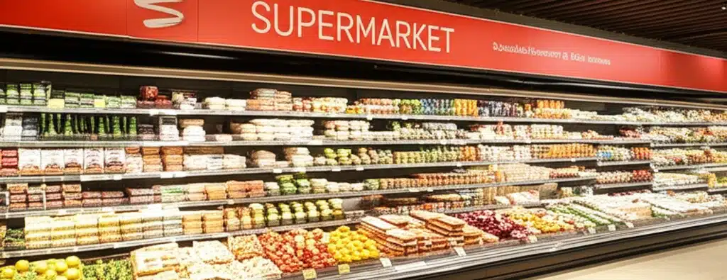 Supermarket og handlealternativer på Geilo sentrum
