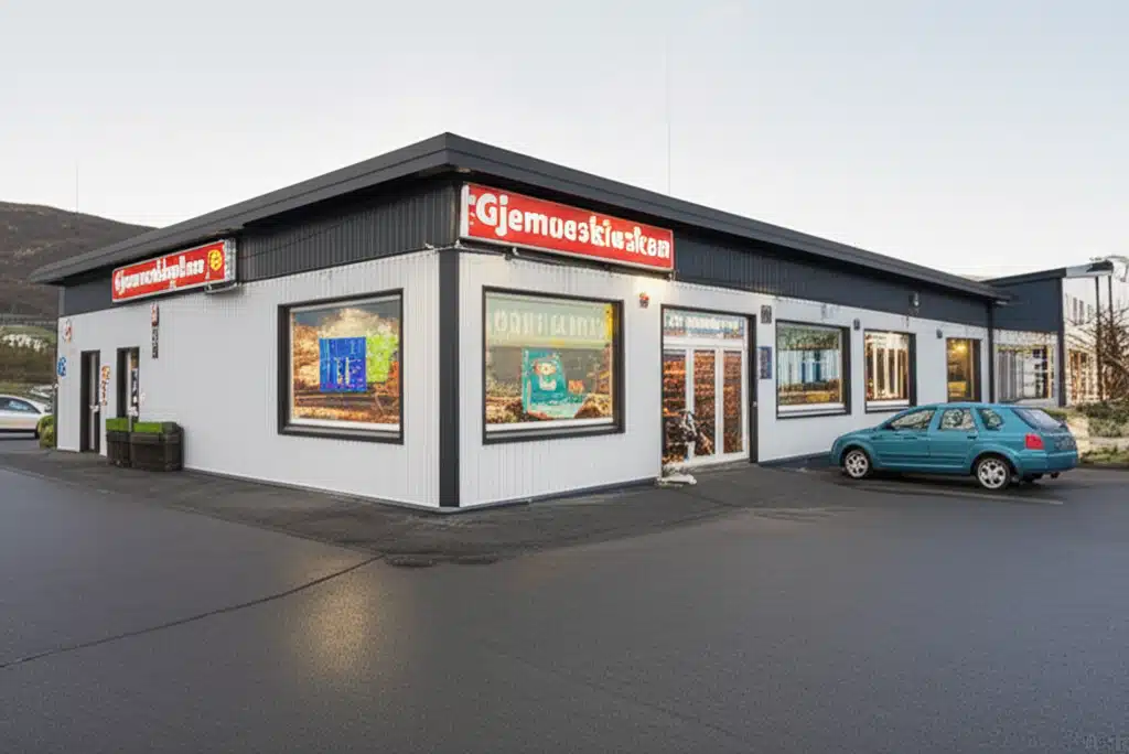 Gjemneskiosken: Norges unike veikiosk med fantastisk utsikt