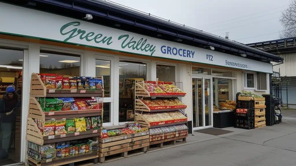 Green Valley Grocery #72 1 Grøntdal Matvarebutikk #72 - Bærekraftig Shopping