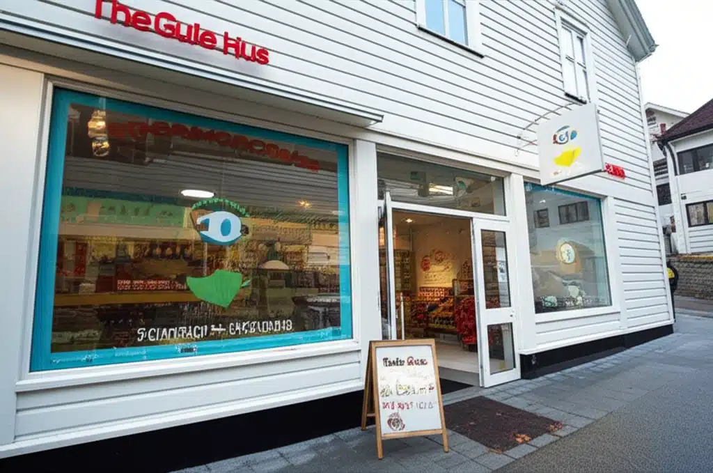 The Gule Hus 1 Gule Hus: Historisk arkitektur og fargerik bygning i Norge