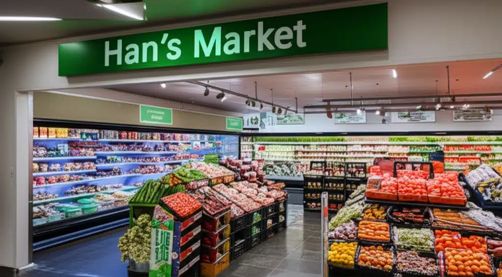 Han's Market 1 Hans Market: Nærbutikk med ferske varer og god service