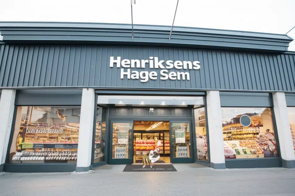 Henriksens Hage Sem 1 Henriksens Hage Sem: Nydelige blomster og grønnsaker