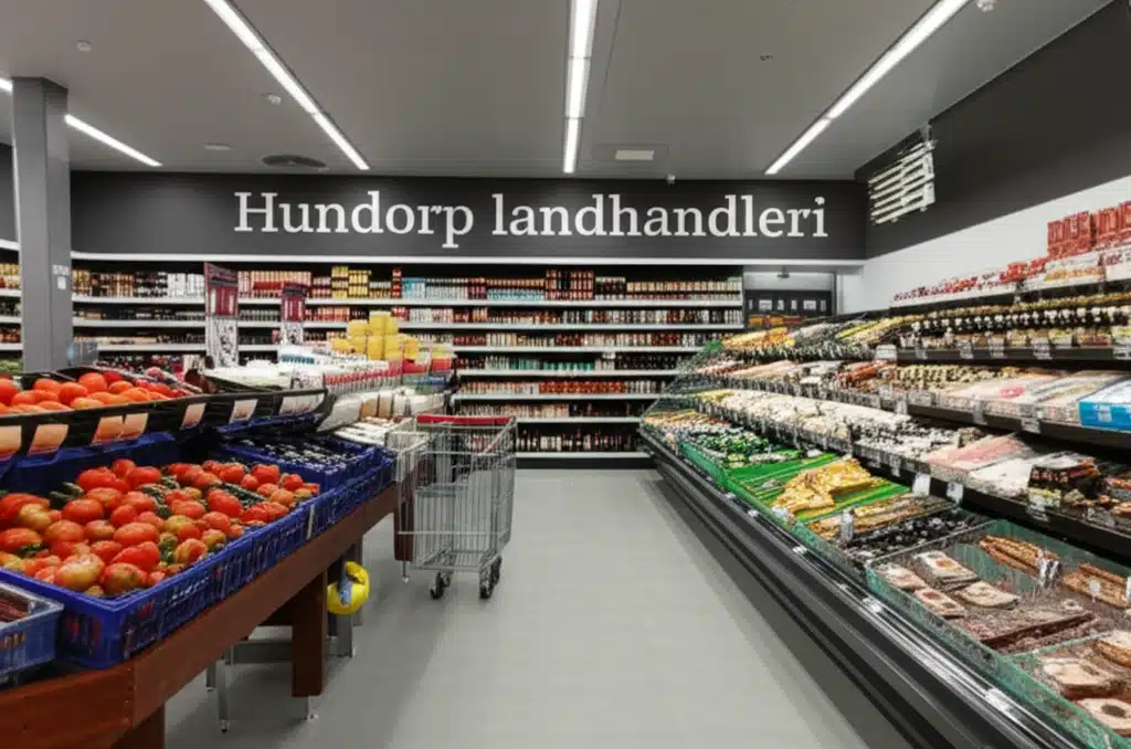 Hundorp landhandleri 1 Hundorp landhandel: Et glimt fra en tradisjonell norsk butikk