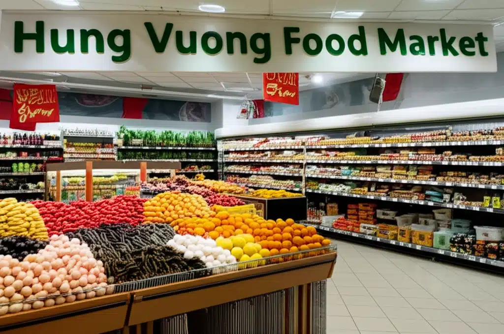 Hung Vuong Food Market 1 Hung Vuong matmarked: Et kulinarisk eventyr i Norge