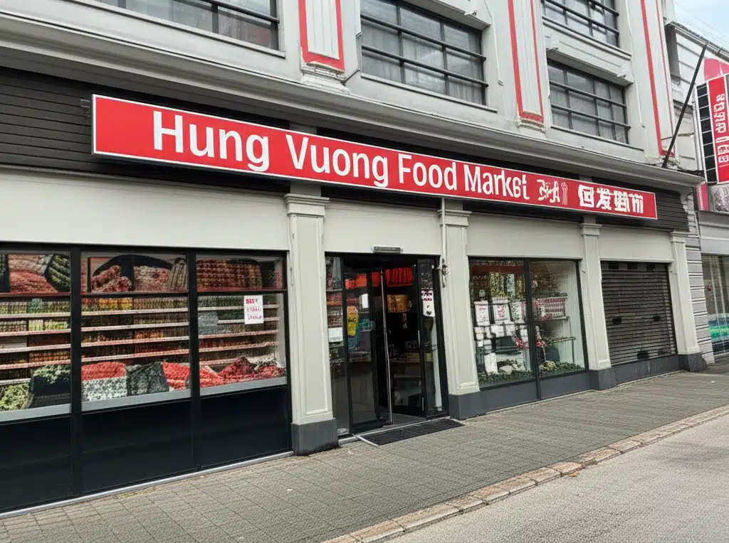 Hung Vuong Food Market 恒发超市 1 Hung Vuong matvarebutikk: Østasiatiske spesialiteter i Norge
