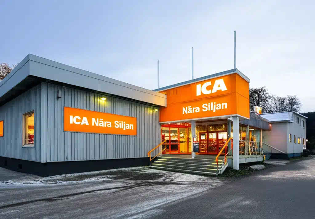 ICA Nära Siljan 1 ICA Nära Siljan: Nærbutikk med ferske varer og lokalt utvalg