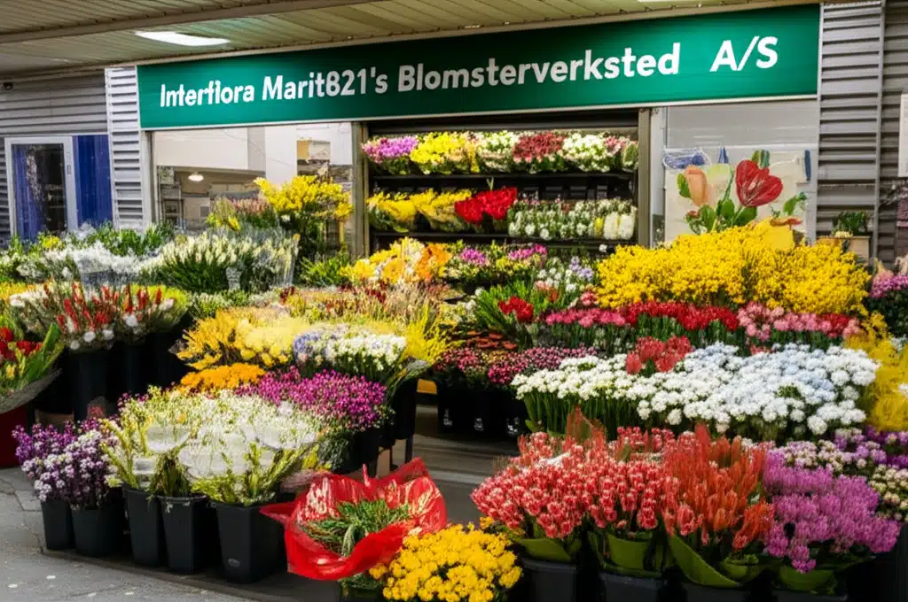 Interflora Marit's Blomsterverksted A/S 1 Interflora Marits Blomsterverksted: Vakre blomsterarrangements i Norge