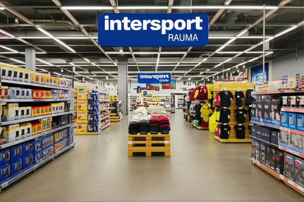 Intersport Rauma 1 Intersport Rauma: Utstyr og sportsutstyr i Rauma