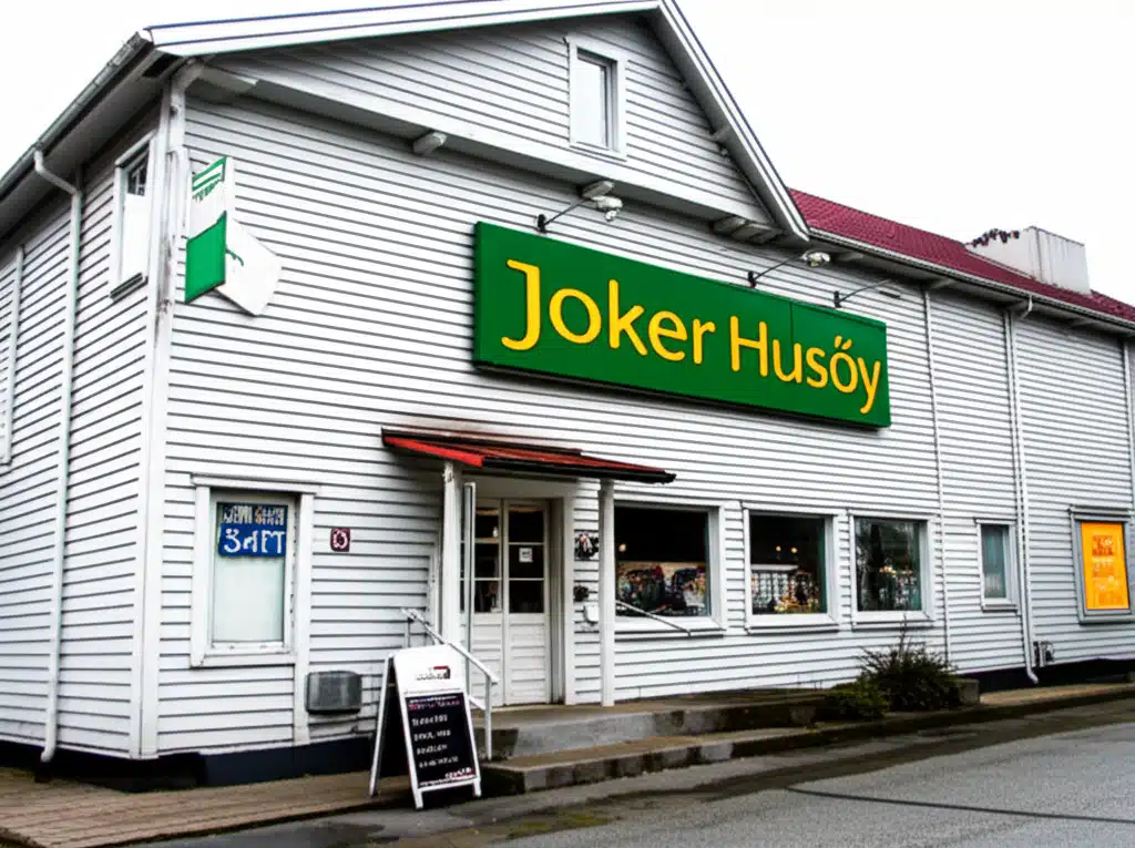 Joker Husøy: Ikonisk norsk supermarked i vakker omgivelse