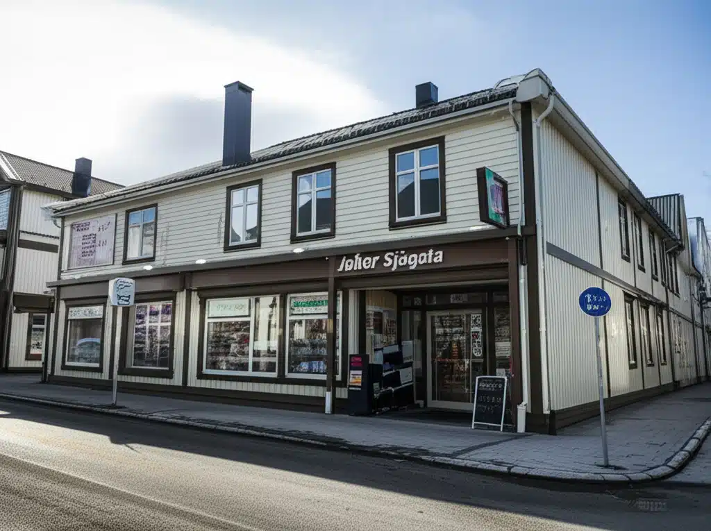 Joker Sjøgata 1 Joker Sjøgata: Matvarebutikk med fersk varer og god service