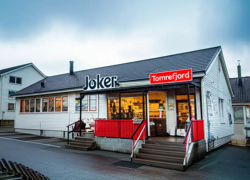 Joker Tomrefjord 1 Joker i Tomrefjord: Et ikonisk bilde av smil og moro