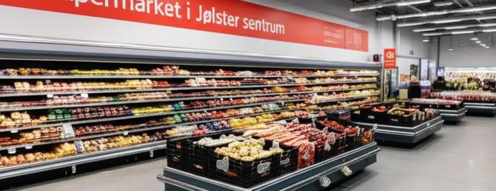 Supermarket i Jølster sentrum