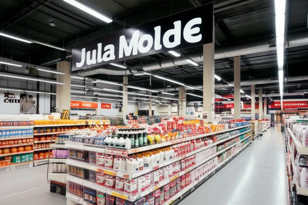 Jula Molde 1 Jula i Molde: Julenissen besøker byen - festlig stemning