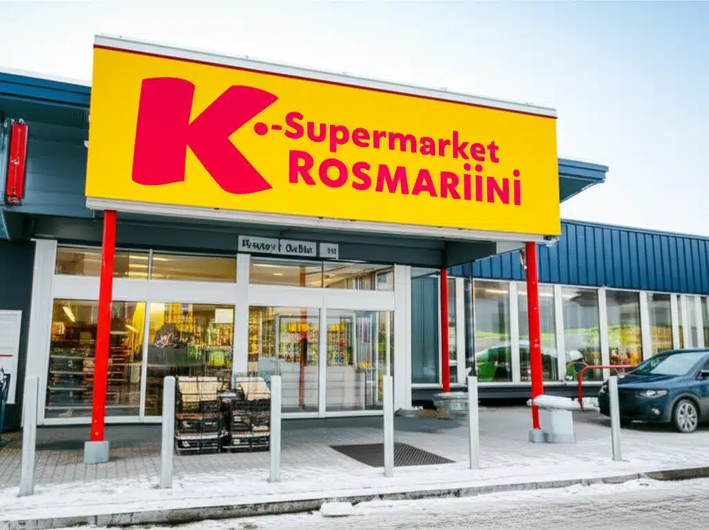 K-Supermarket Rosmariini 1 K-Supermarket Rosmariini: Matvareutvalg og Tilbud i Nærheten
