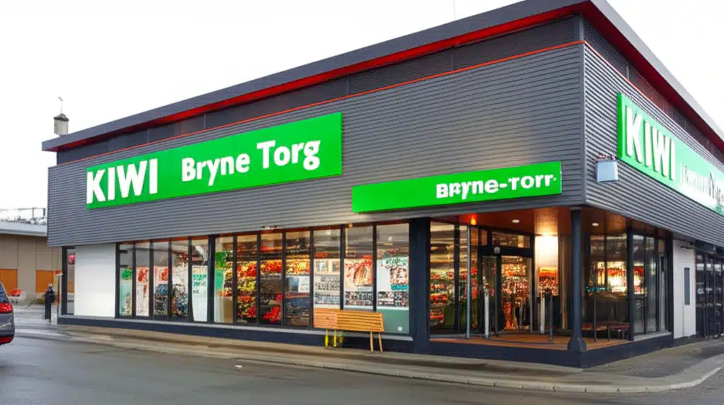 KIWI Bryne Torg 1 KIWI Bryne Torg: Nærbutikk og dagligvarehandel i Bryne sentrum