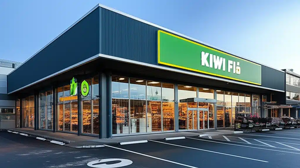 KIWI Flå 1 KIWI Flå: Nærbutikk med ferske varer og dagligvare