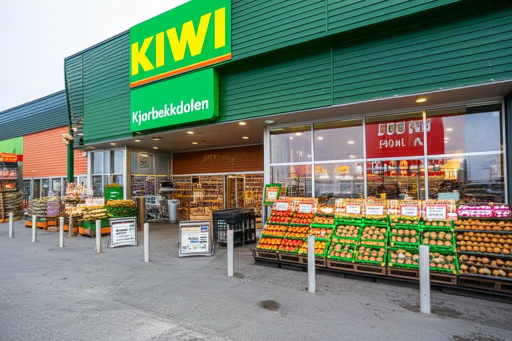 KIWI Kjørbekkdalen 1 KIWI Kjørbekkdalen: Nærbutikk i vakker naturlige omgivelser